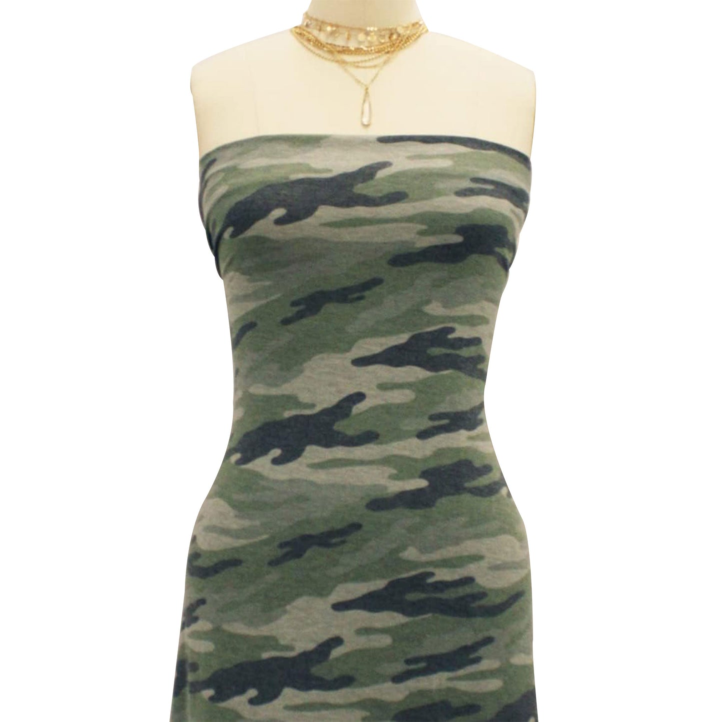 P-197-506-ARMY-GREEN-GREY-PRINTED FRENCH TERRY 63%POLY  33%RAYON  4% SPANDEX