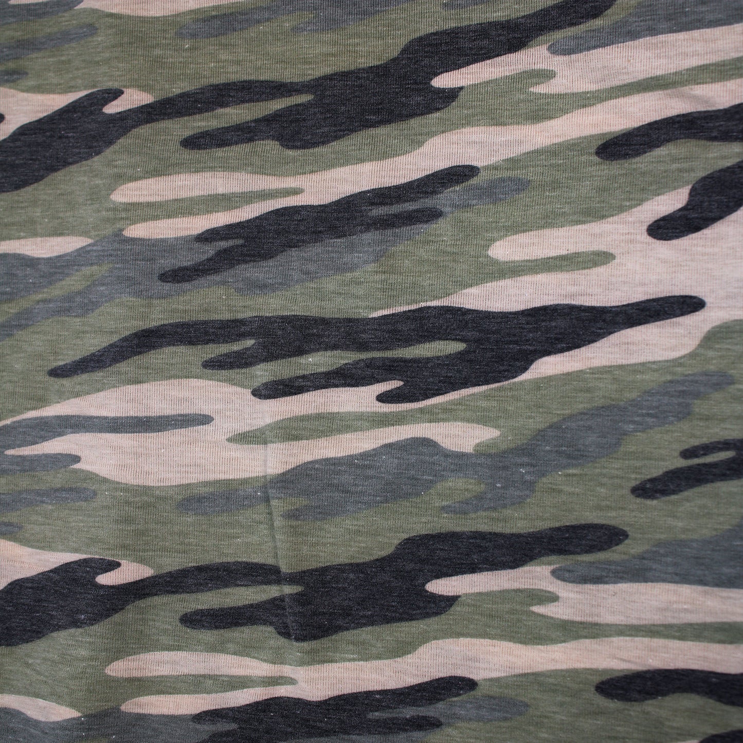 P-197-789-ARMY-GREEN-CHARCOAL - 63% POLY 33% COTTON 4% SPANDEX JERSEY PRINT
