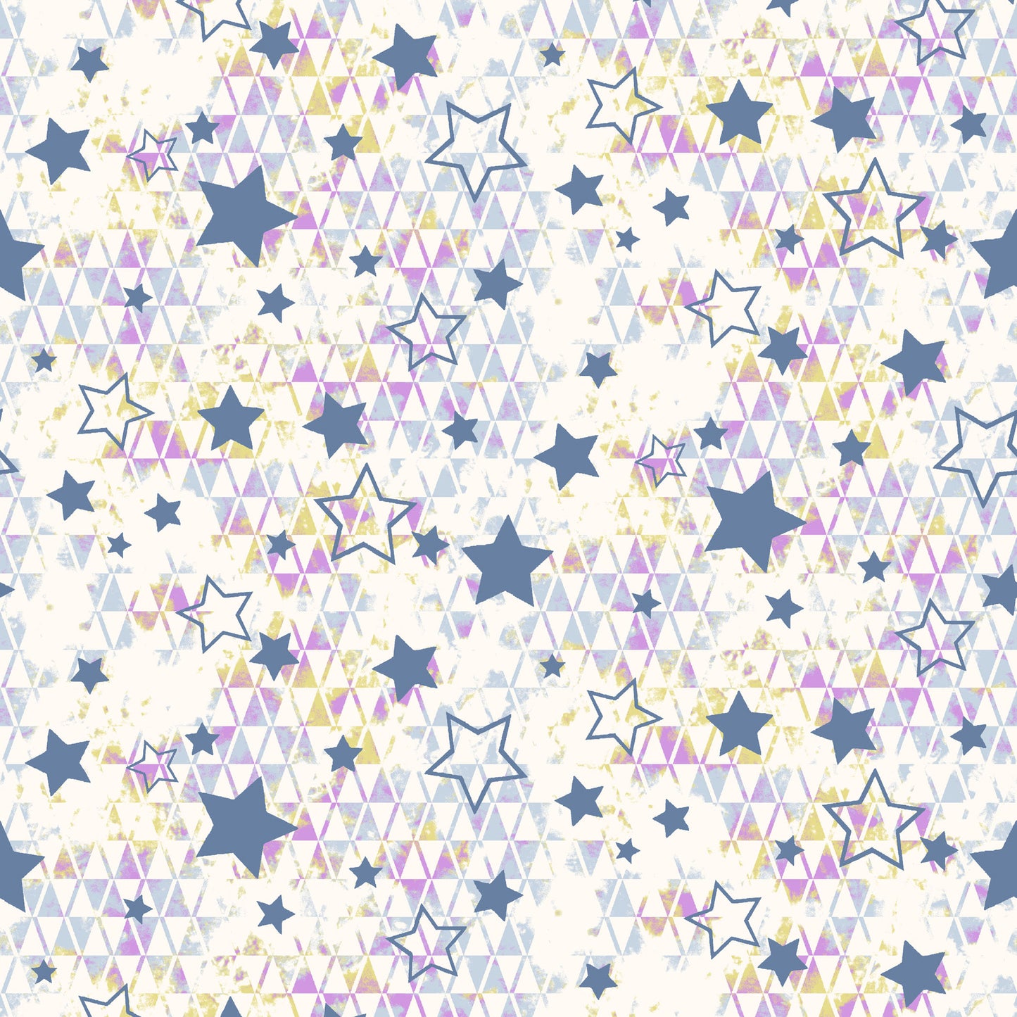 P-2099-13243-HC-IVORY-BLUE - PRINTED HACCI 87% POLY 10% RAYON 3% SPANDEX NON BRUSH