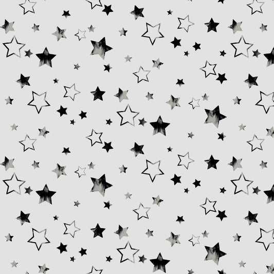 P-2100-506-HEATHER-GREY-BLACK-PRINTED FRENCH TERRY 63%POLY  33%RAYON  4% SPANDEX