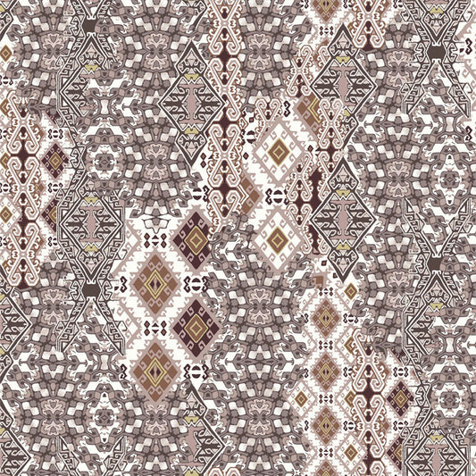 P-2114-636-CAMEL-SAGE PRINTED CREPON 100% RAYON CREPON