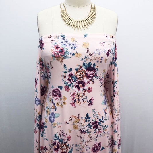 P-2115-668-BLUSH-BERRY - PRINTED DTY 92% POLY 8% SPANDEX DTY DOUBLE SIDED BRUSH