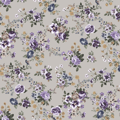 P-2115-668-SILVERSTONE-VIOLET - PRINTED DTY 92% POLY 8% SPANDEX DTY DOUBLE SIDED BRUSH