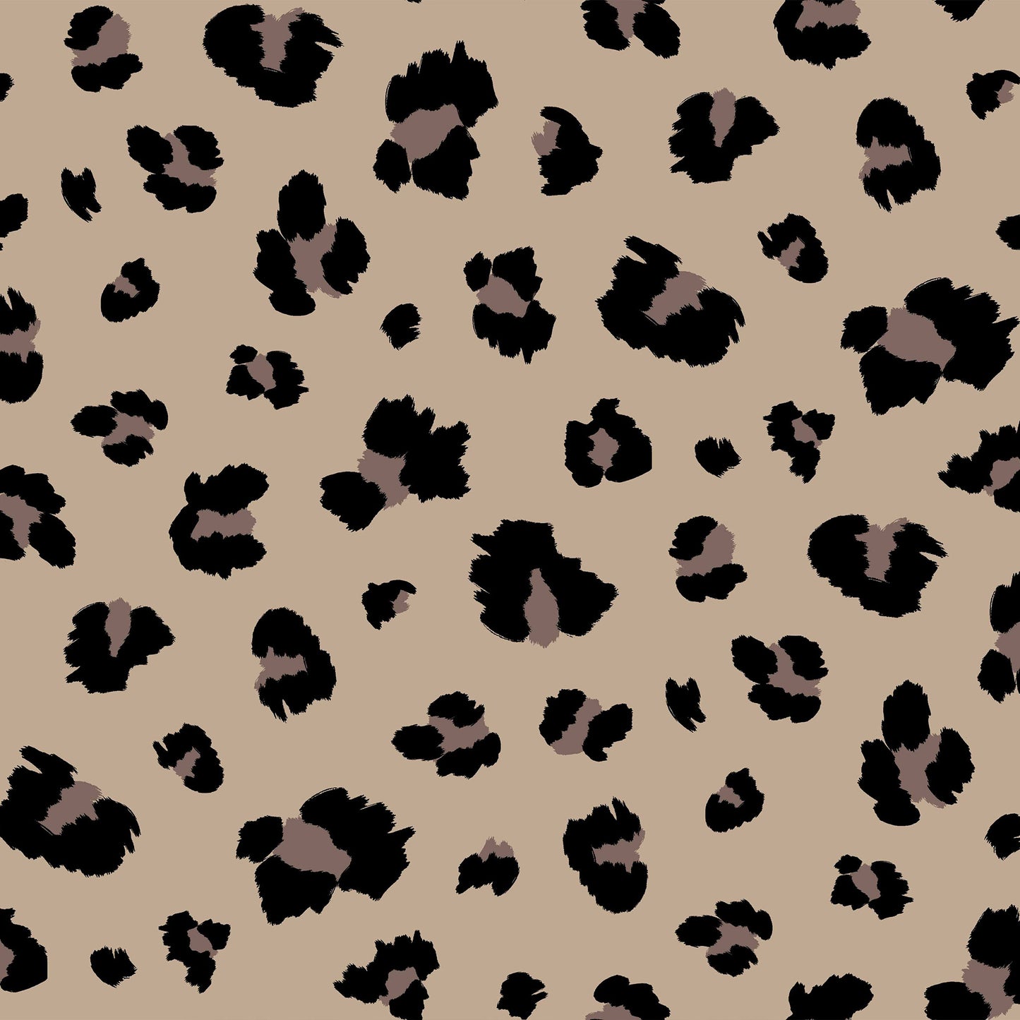 P-2120-495-HC-CAMEL-MOCHA - PRINTED HACCI BRUSHED 79% POLY 18% RAYON 3% SPANDEX