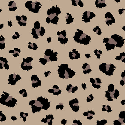 P-2120-495-HC-CAMEL-MOCHA - PRINTED HACCI BRUSHED 79% POLY 18% RAYON 3% SPANDEX