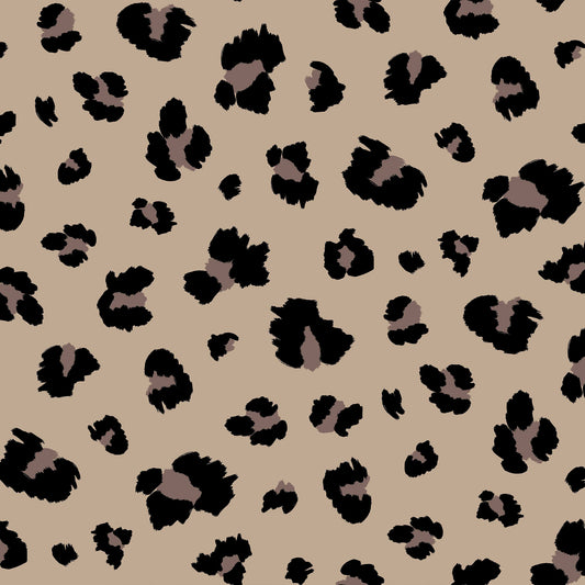 P-2120-495-HC-CAMEL-MOCHA - PRINTED HACCI BRUSHED 79% POLY 18% RAYON 3% SPANDEX