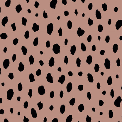 P-2127-754-ASH-ROSE-BLACK - PRINTED POLY MOROCCAN 100% POLY