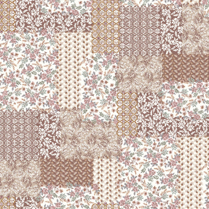 P-2160-754-ROSE-GOLD-BLUSH - PRINTED POLY MOROCCAN 100% POLY