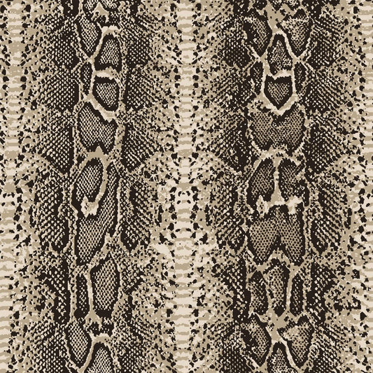 P-2263-713-TAN-BROWN - PRINTED ICE VELVET 95% POLY 5% SPANDEX