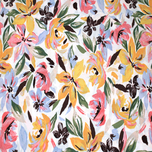 P-2403-754-OFF-WHITE-MANGO - PRINTED POLY MOROCCAN 100% POLY