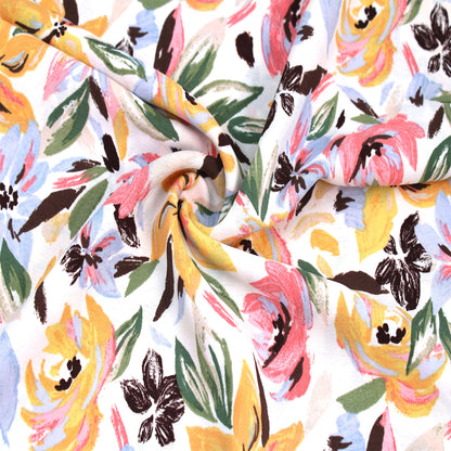 P-2403-754-OFF-WHITE-MANGO - PRINTED POLY MOROCCAN 100% POLY