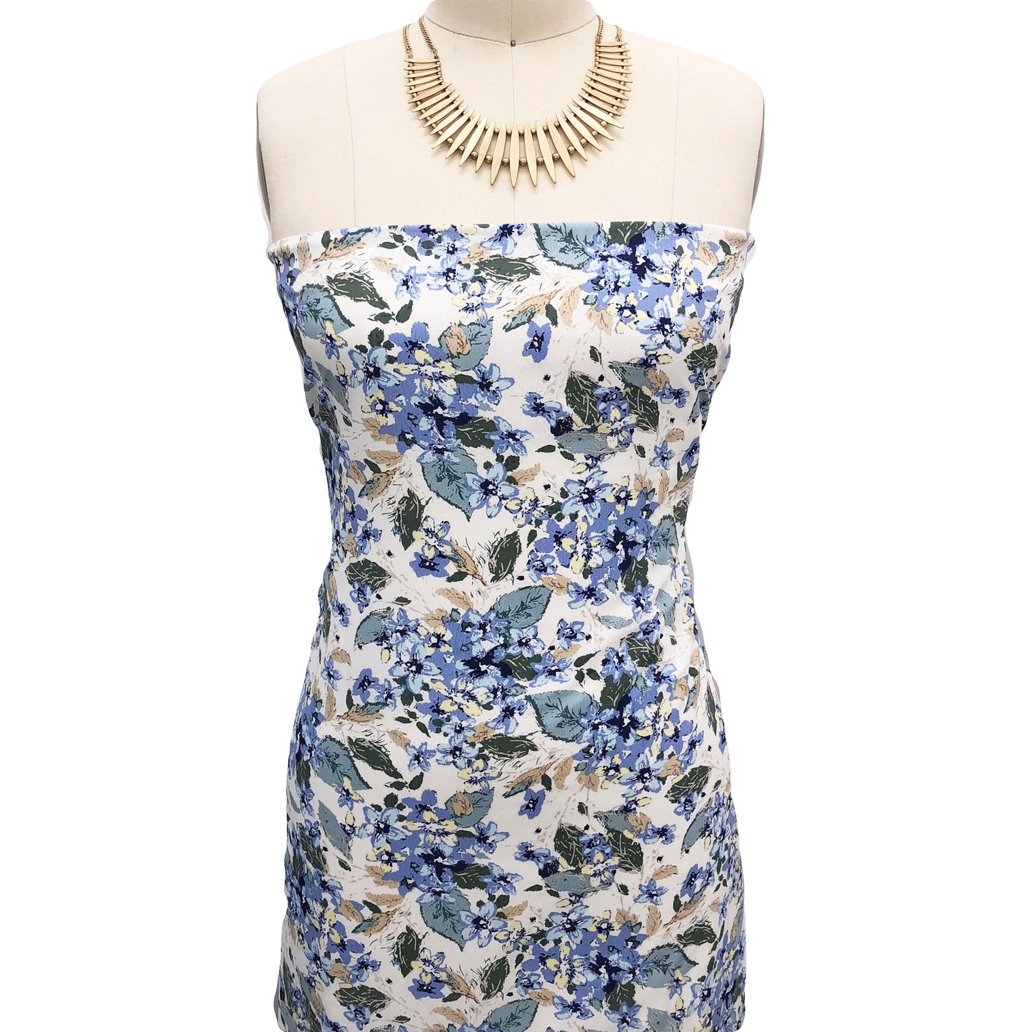 P-2415-754-OFF-WHITE-PERI - PRINTED POLY MOROCCAN 100% POLY