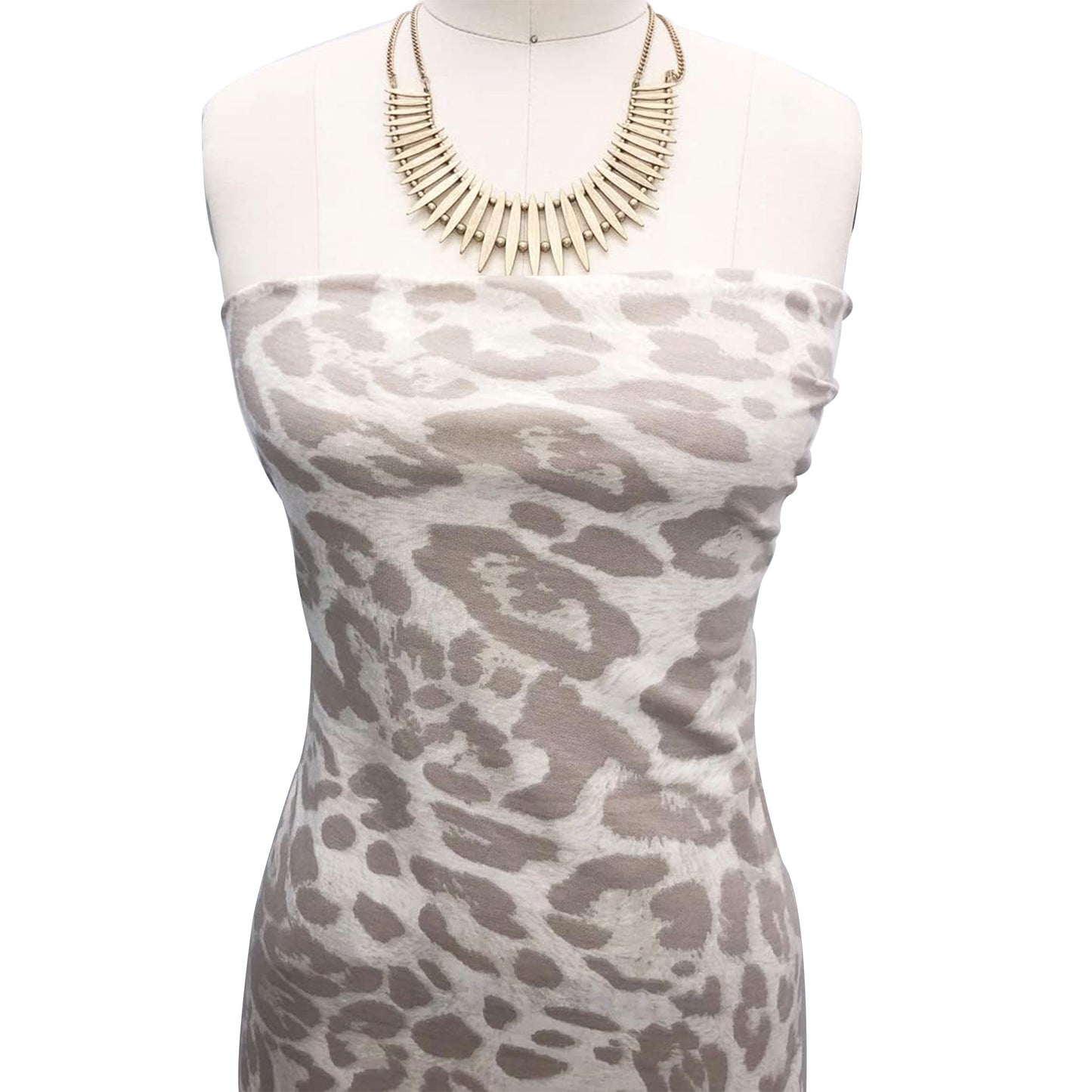 P-2430-506-BIRCH-SAND - PRINTED FRENCH TERRY 63%POLY  33%RAYON  4% SPANDEX