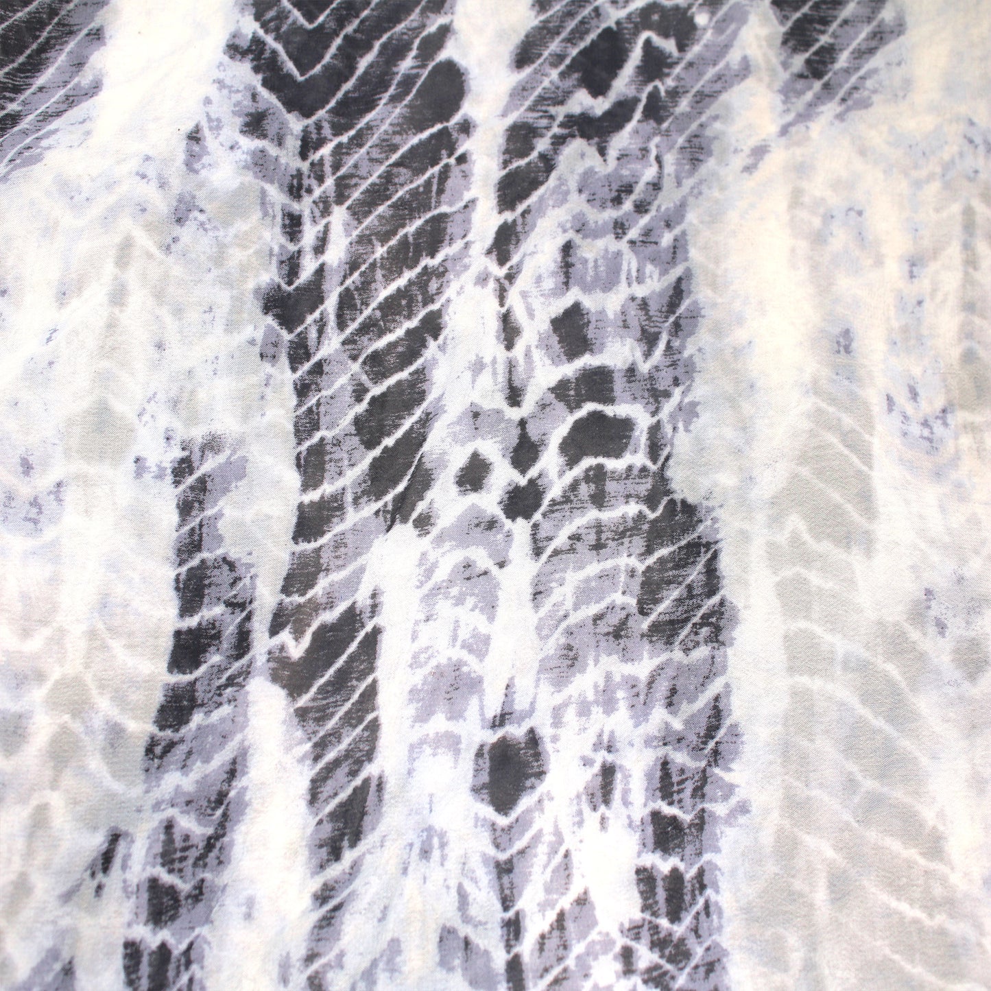 P-2445-500-SILVER-CHARCOAL - PRINTED 100% POLYESTER HI MULTI CHIFFON