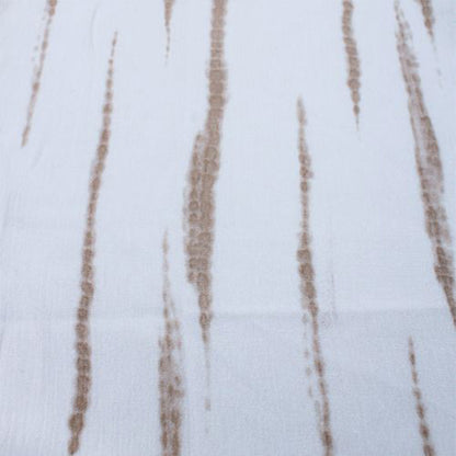 P-2463-668-IVORY-SAND - PRINTED DTY 92% POLY 8% SPANDEX DTY DOUBLE SIDED BRUSH