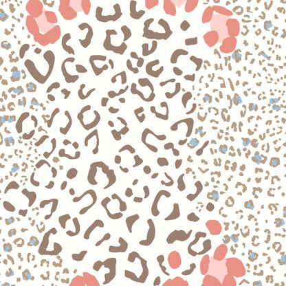 P-2475-754-OFF-WHITE-PEACH-TAUPE - PRINTED POLY MOROCCAN 100% POLY