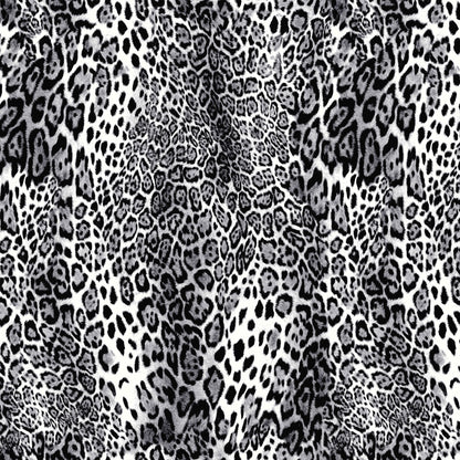 P-2498-504-OFF-WHITE-CHARCOAL-GREY - PRINTED WOOL DOBBY 100% POLYESTER