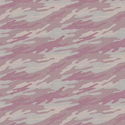 P-2522-451-DUSTY-PINK-HEATHER-GREY - PRINTED COTTON LYCRA 95%COTTON 5%LYCRA