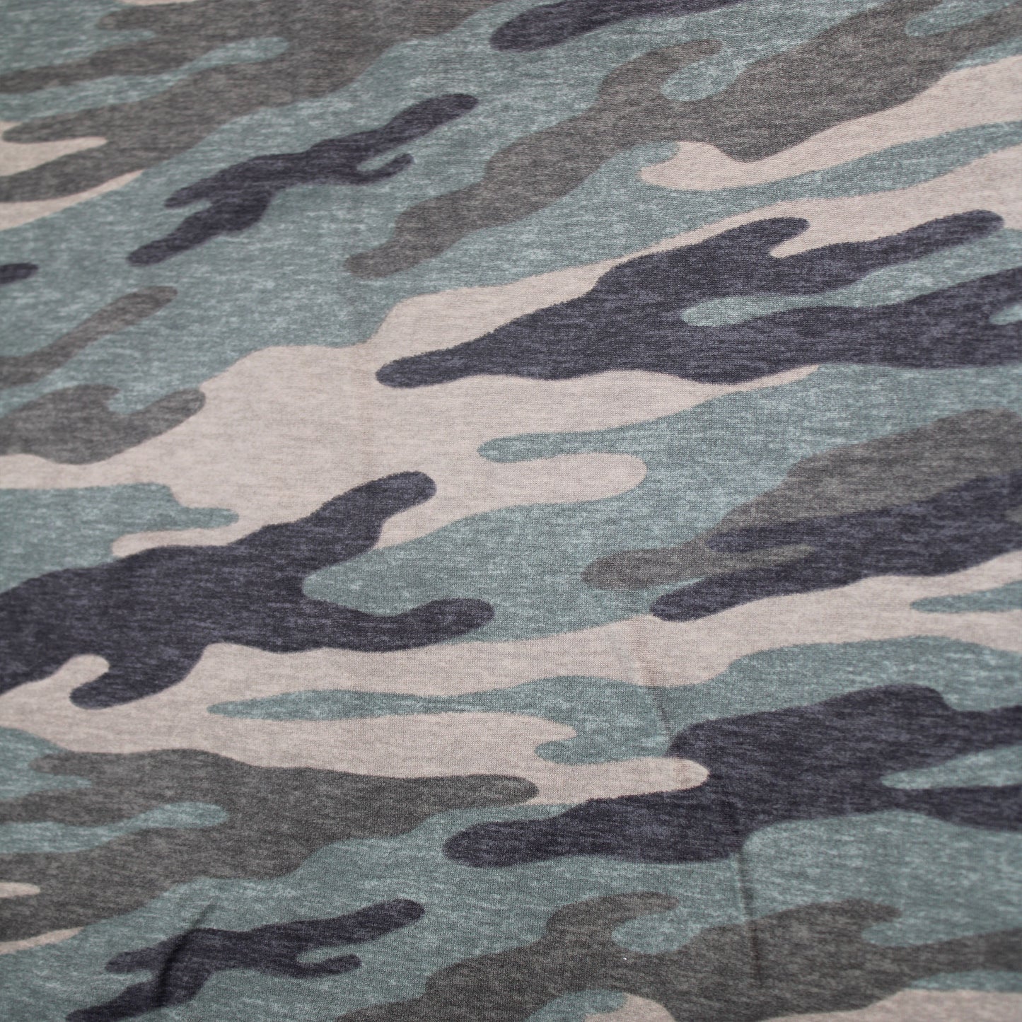 P-2522-668-ARMY-GREEN-CHARCOAL - PRINTED DTY 92% POLY 8% SPANDEX DTY DOUBLE SIDED BRUSH