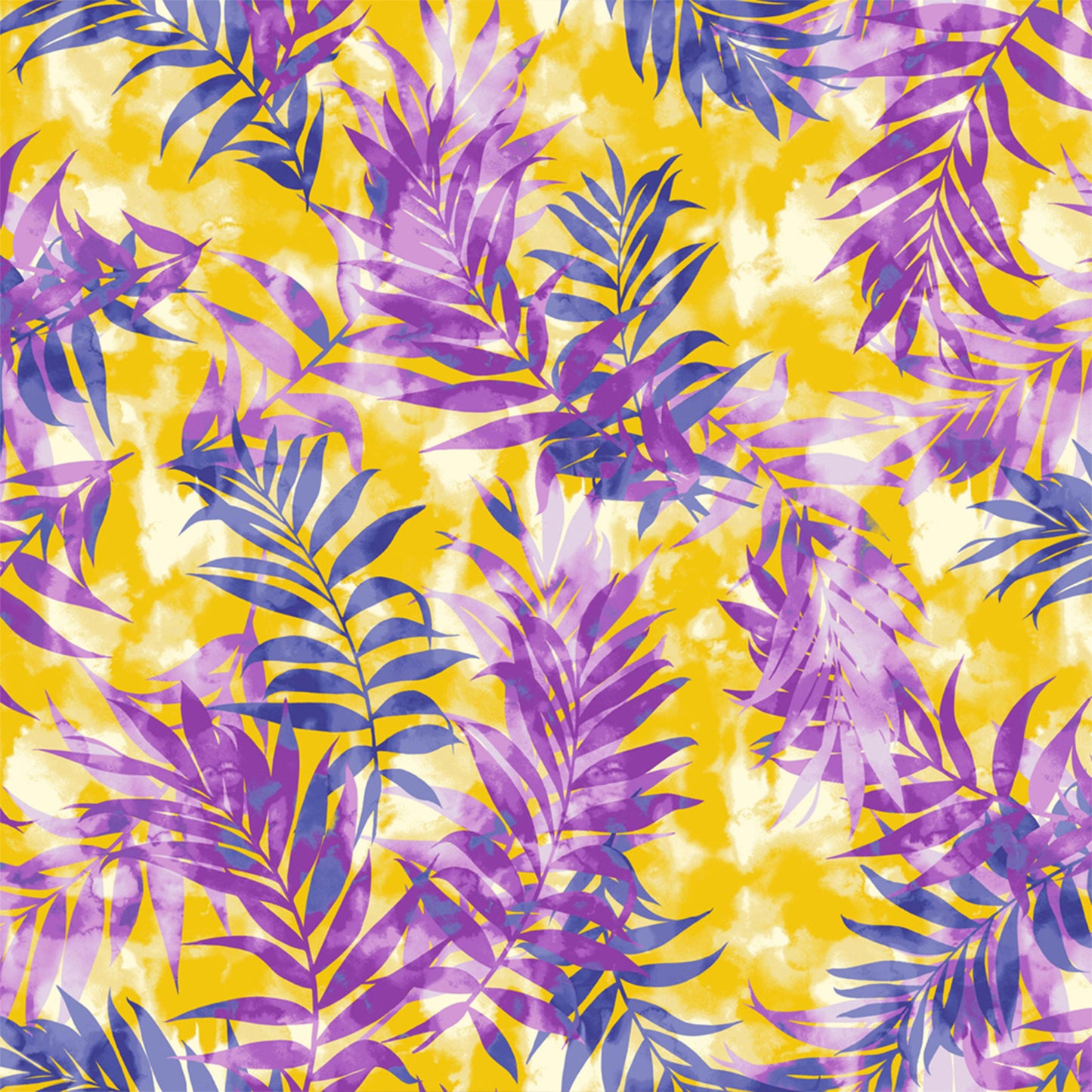 P-2531-504-YELLOW-ORCHID - PRINTED WOOL DOBBY 100% POLYESTER