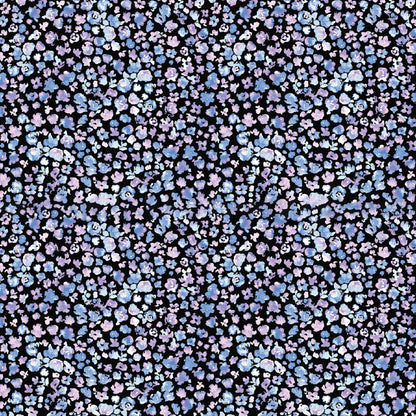 P-2535-668-BLACK-BLUE - PRINTED DTY 92% POLY 8% SPANDEX DTY DOUBLE SIDED BRUSH