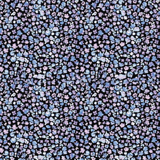 P-2535-668-BLACK-BLUE - PRINTED DTY 92% POLY 8% SPANDEX DTY DOUBLE SIDED BRUSH