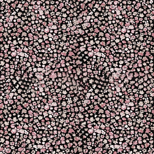 P-2535-668-BLACK-CORAL - PRINTED DTY 92% POLY 8% SPANDEX DTY DOUBLE SIDED BRUSH