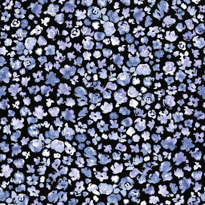 P-2535-698-BLACK-PERI- PRINTED RAYON CHALLIS 100% RAYON CHALLIS