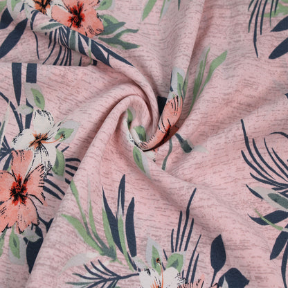 P-2549-754-BLUSH-PEACH - PRINTED POLY MOROCCAN 100% POLY