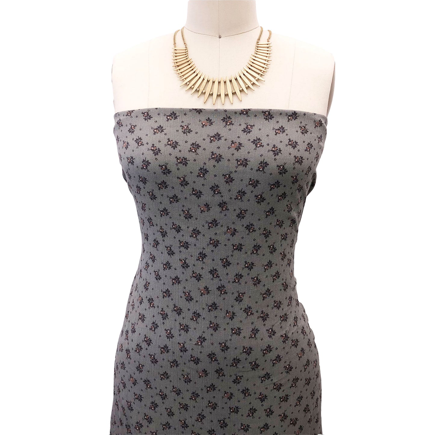 P-2558-636-ANTIQUE-OLIVE-CHARCOAL-PRINTED-CREPON-100%-RAYON-CREPON