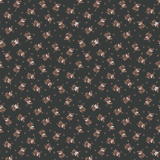 P-2558-636-IRON-MACAROON PRINTED CREPON 100% RAYON CREPON