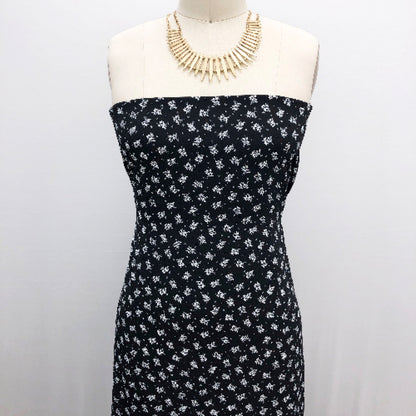 P-2559-754-BLACK-OFF-WHITE - PRINTED POLY MOROCCAN 100% POLY