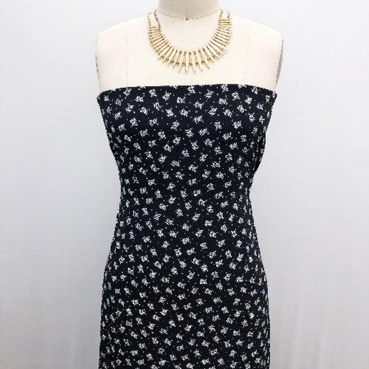 P-2559-754-BLACK-OFF-WHITE - PRINTED POLY MOROCCAN 100% POLY