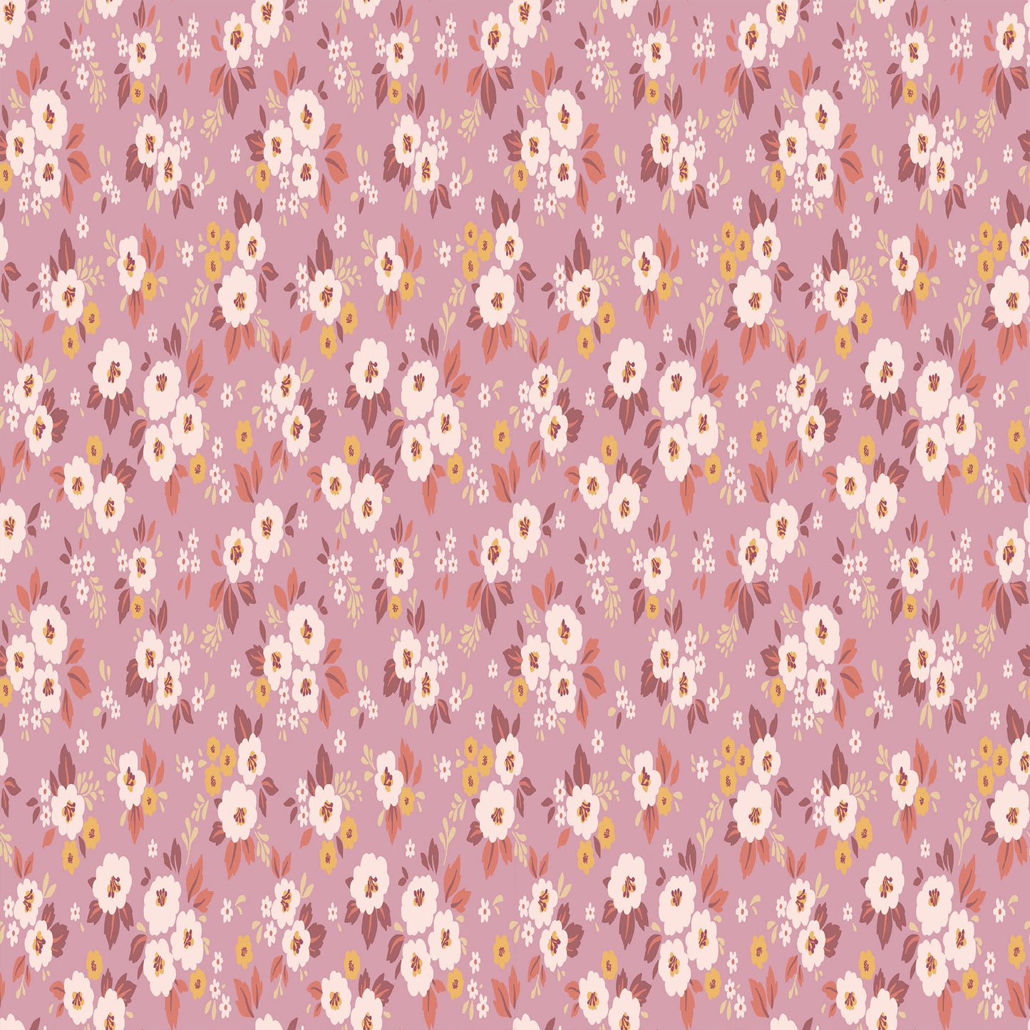 P-2564-754-PINK-MELLOW-YELLOW - PRINTED POLY MOROCCAN 100% POLY