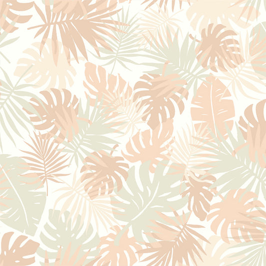 P-2565-754-OFF-WHITE-APRICOT - PRINTED POLY MOROCCAN 100% POLY