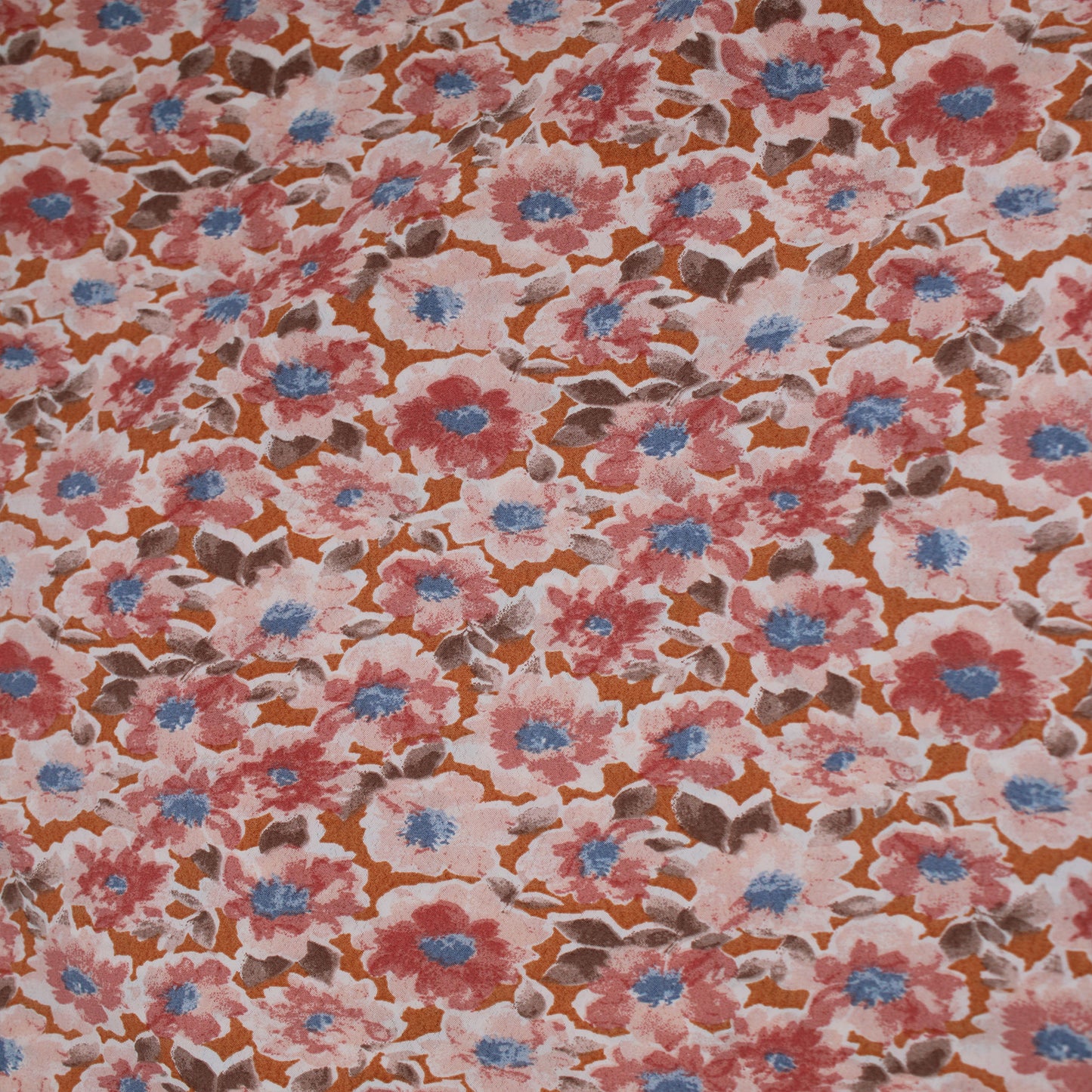 P-2576-754-APRICOT-BUFF-PEACH - PRINTED POLY MOROCCAN 100% POLY