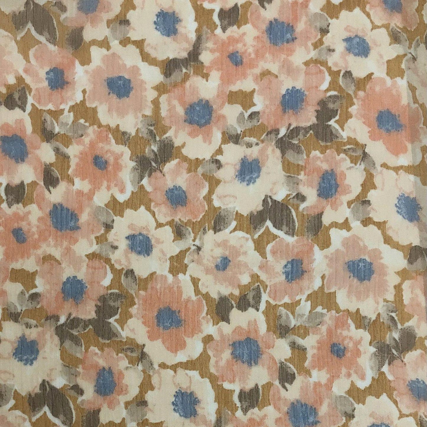 P-2576-816-YOR-APRICOT-BUFF-PEACH - PRINTED FANCY YORYU 100% POLYESTER