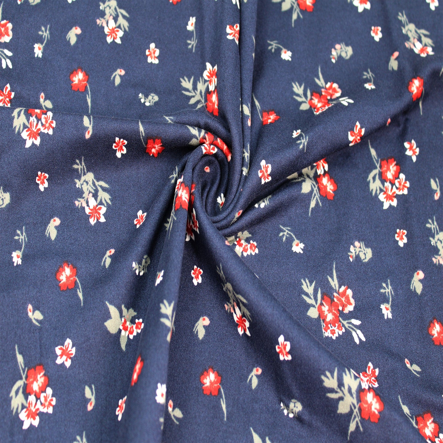 P-2577-668-NAVY-CRANBERY - PRINTED DTY 92% POLY 8% SPANDEX DTY DOUBLE SIDED BRUSH