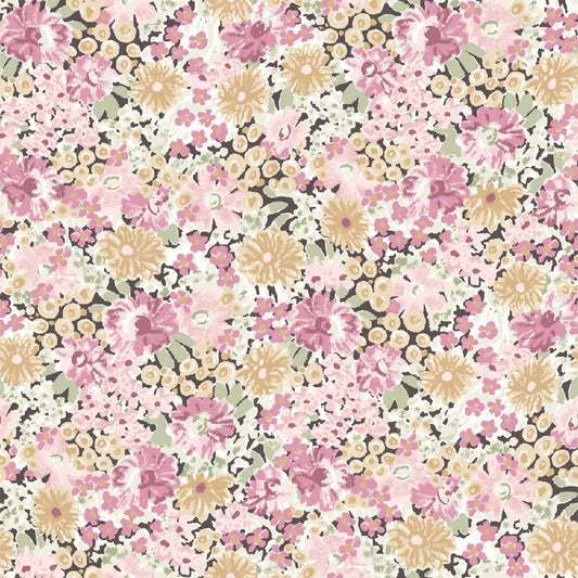 P-2581-816-YOR-APRICOT-PINK - PRINTED FANCY YORYU 100% POLYESTER