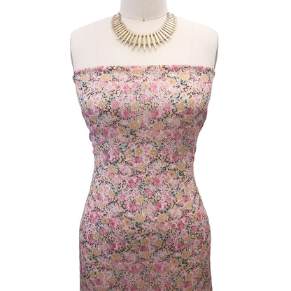 P-2581-816-YOR-APRICOT-PINK - PRINTED FANCY YORYU 100% POLYESTER