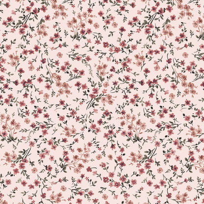 P-2584-636-ECRU-BLUSH - PRINTED CREPON 100% RAYON CREPON