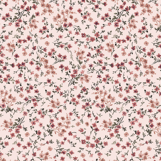 P-2584-636-ECRU-BLUSH - PRINTED CREPON 100% RAYON CREPON