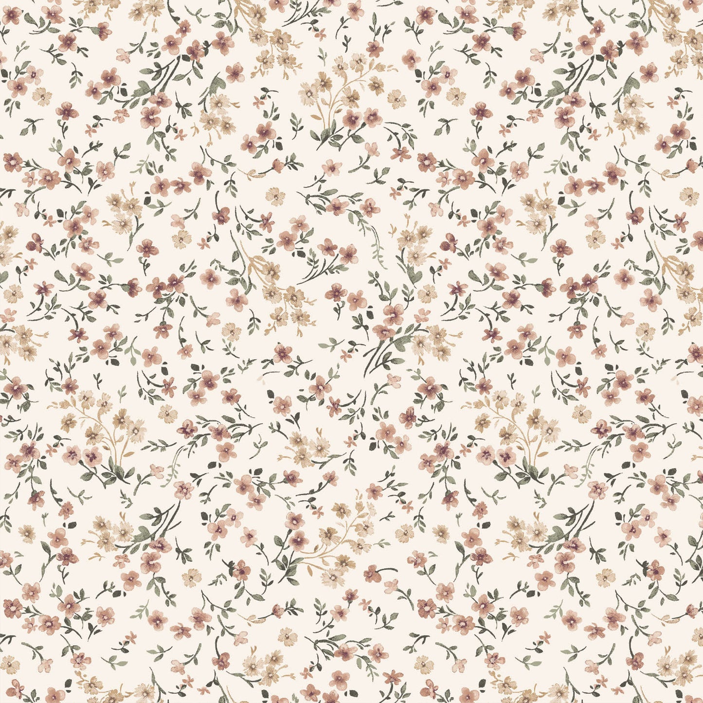 P-2584-754-ECRU-BLUSH - PRINTED POLY MOROCCAN 100% POLY