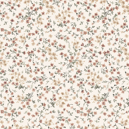 P-2584-754-ECRU-BLUSH - PRINTED POLY MOROCCAN 100% POLY