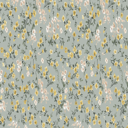 P-2584-754-MISTY-BLUE-BANANA - PRINTED POLY MOROCCAN 100% POLY