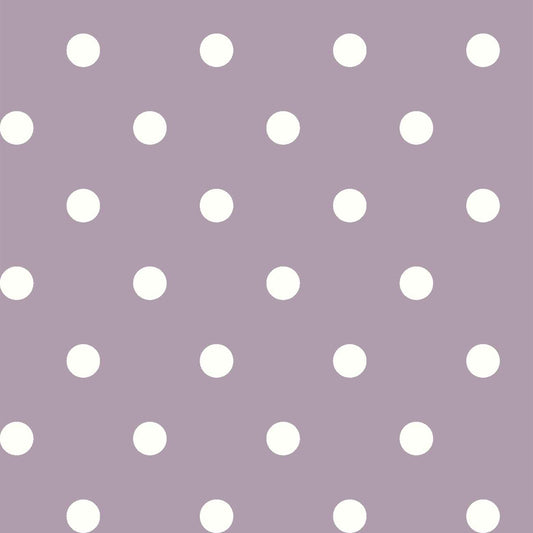 P-259-504-003-DUSTY-LILAC-OFFWHITE - PRINTED WOOL DOBBY 100% POLYESTER