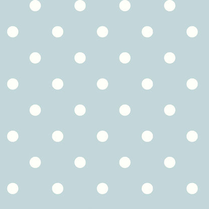 P-259-504-005-EGGSHELL-BLUE-OFFWHITE - PRINTED WOOL DOBBY 100% POLYESTER