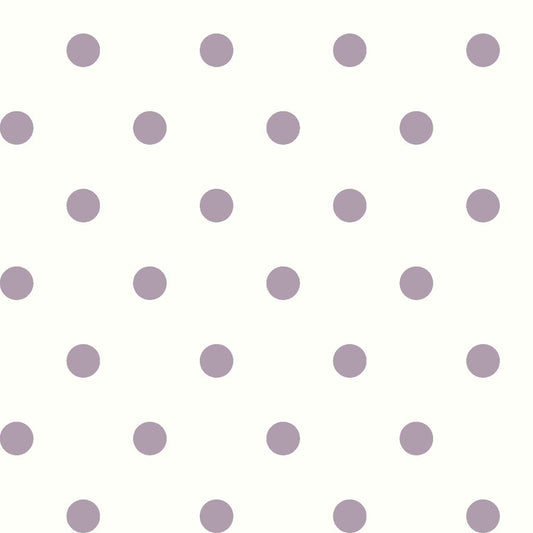 P-259-504-009-OFFWHITE-DUSTY-LILAC - PRINTED WOOL DOBBY 100% POLYESTER