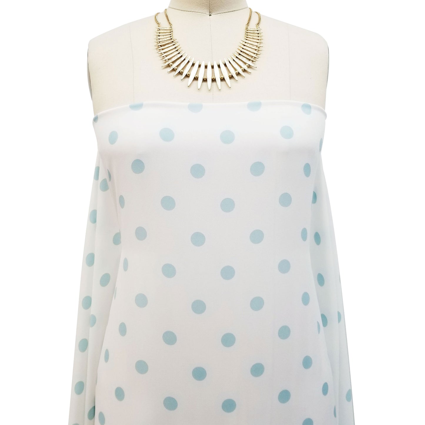 P-259-504-011-OFFWHITE-EGGSHELL-BLUE - PRINTED WOOL DOBBY 100% POLYESTER