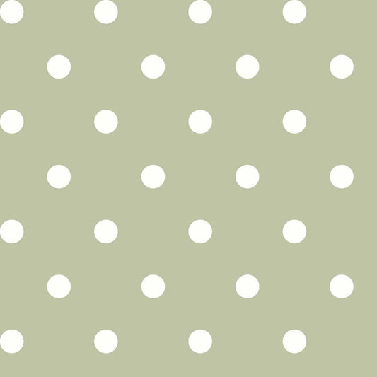 P-259-504-014-SAGE-OFFWHITE - PRINTED WOOL DOBBY 100% POLYESTER